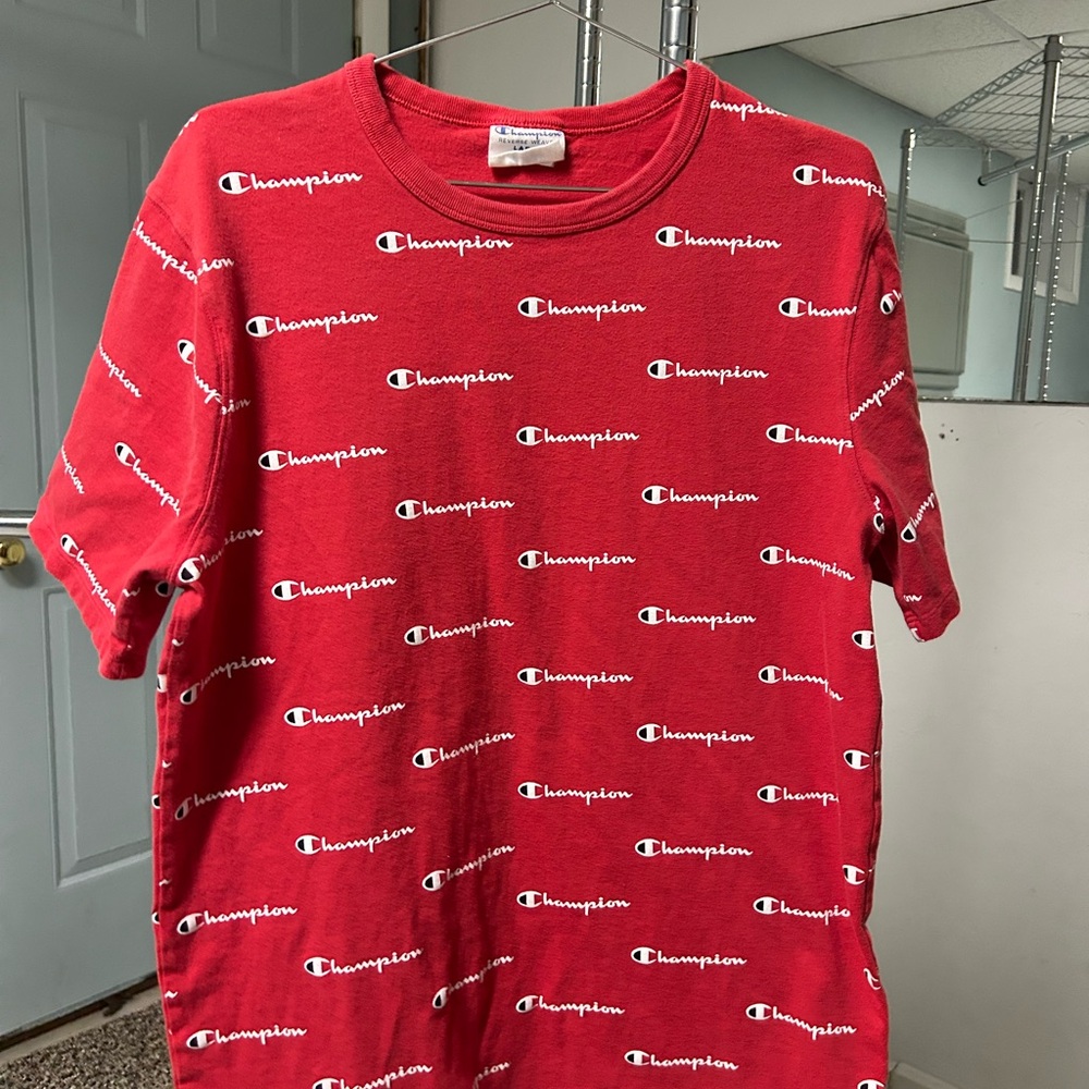 Champion Red Tee